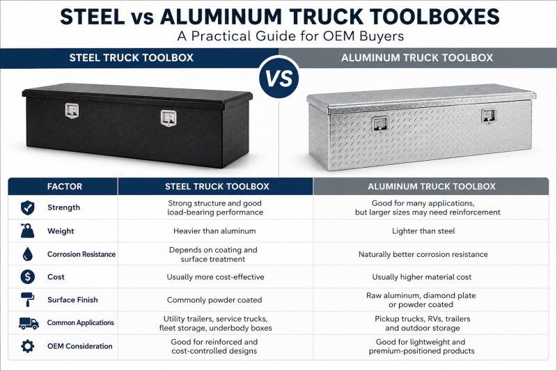 Steel vs Aluminum Truck Toolboxes: Which One Should You Choose?